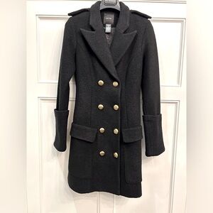 Smythe Coat with Gold Buttons